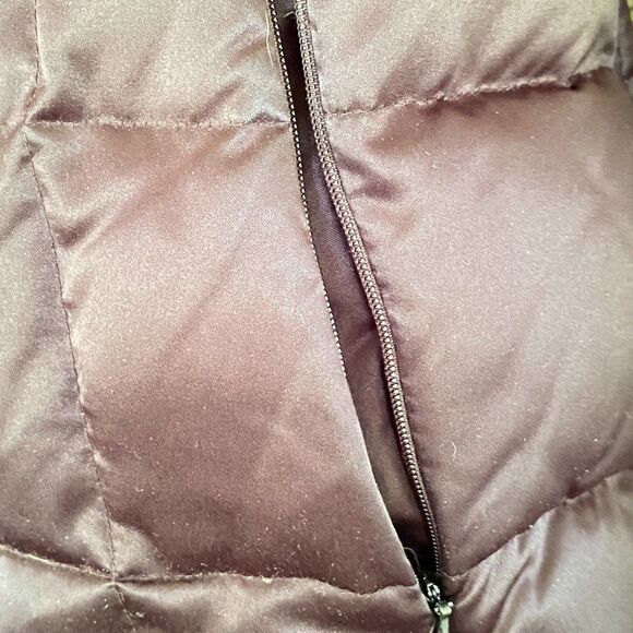 Calvin Klein Womens Long Sleeve Full Zip Quilted Puffer Jacket Coat Medium - Picture 3 of 5